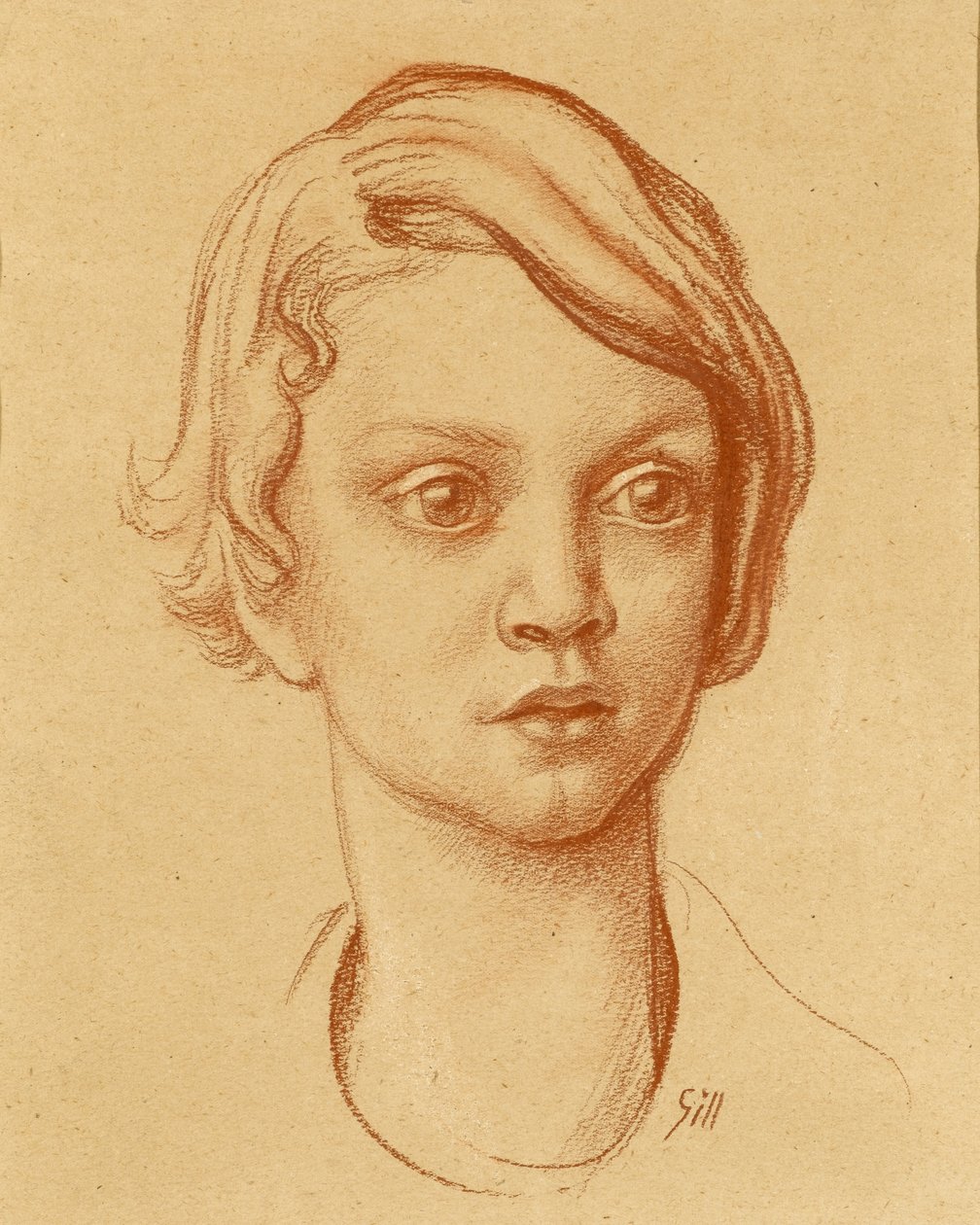 Portret Sue Lethbridge, ok. 1935 autorstwa Colin Unwin Gill