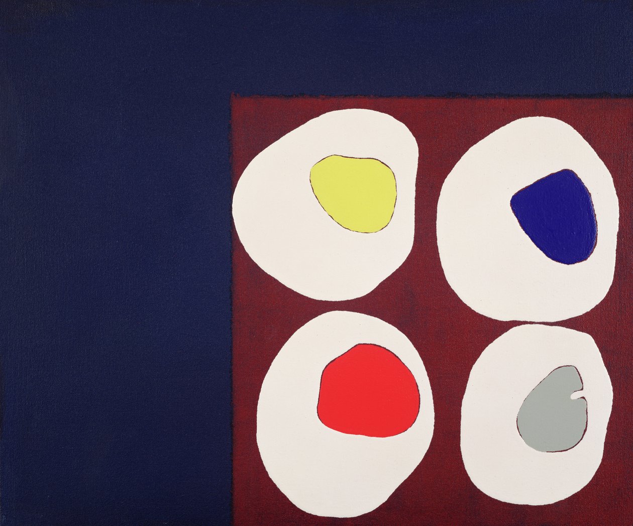 Allsorts, 1998 (acrylic on canvas) autorstwa Colin Booth