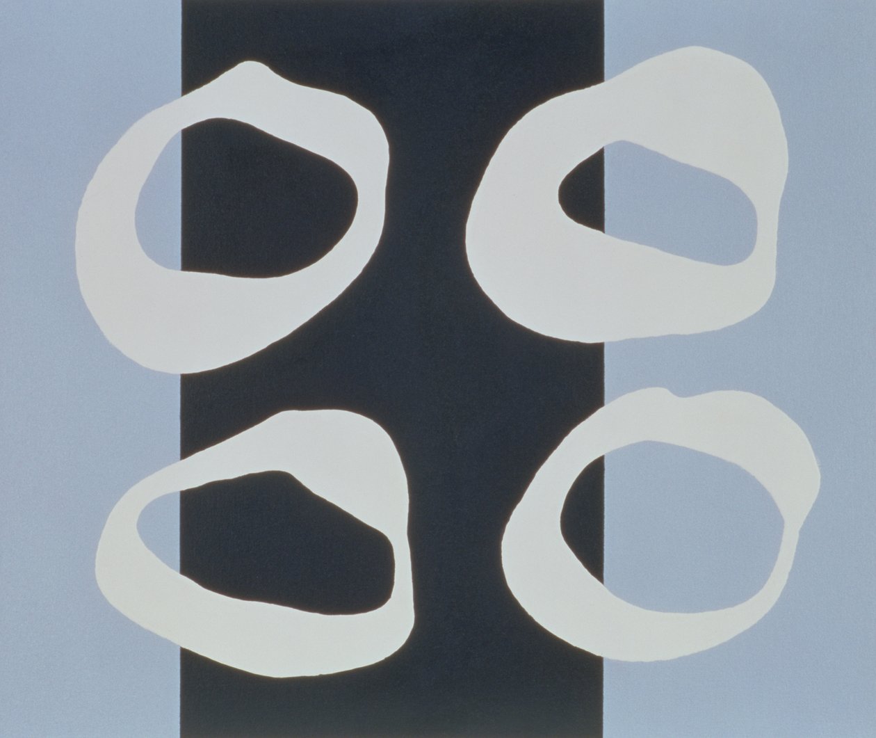 Blue Ground IV, 1998 (akryl na płótnie) autorstwa Colin Booth