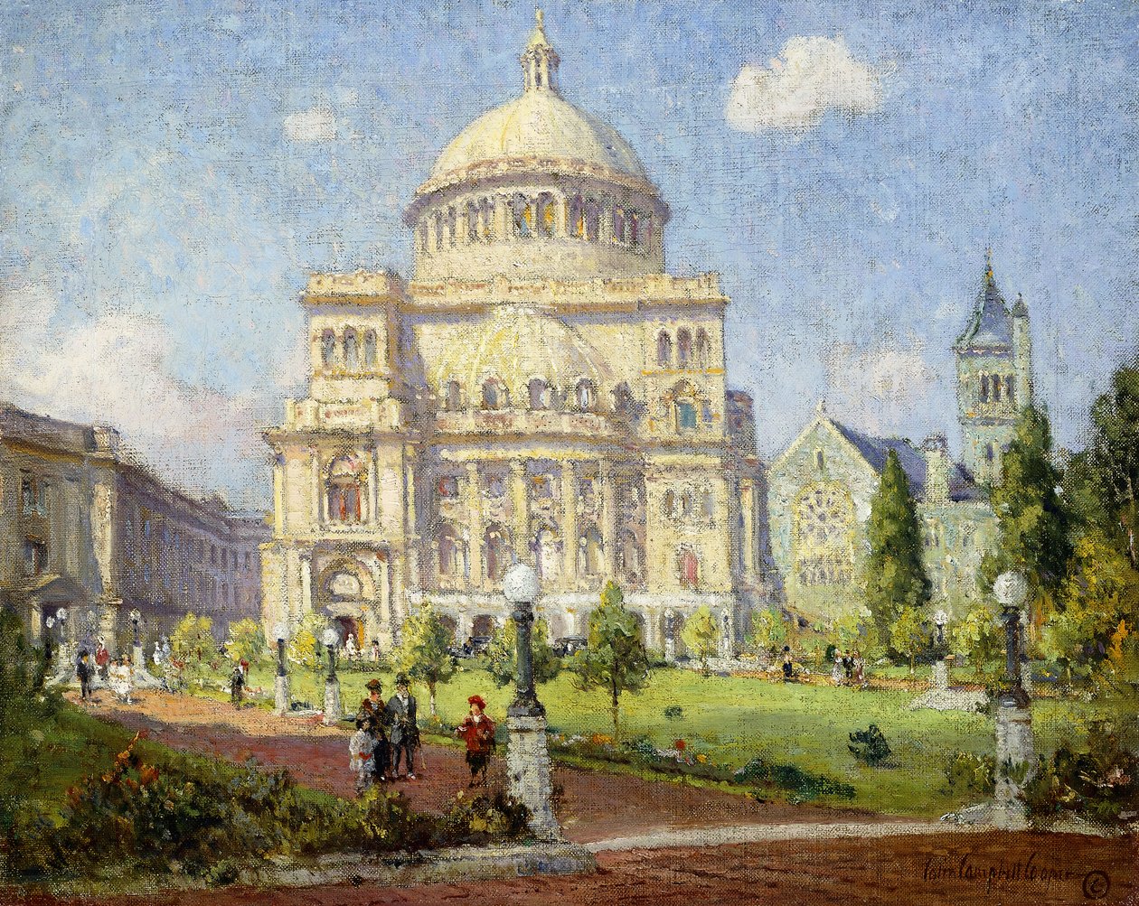 Dzień Wiosny, Boston autorstwa Colin Campbell Cooper