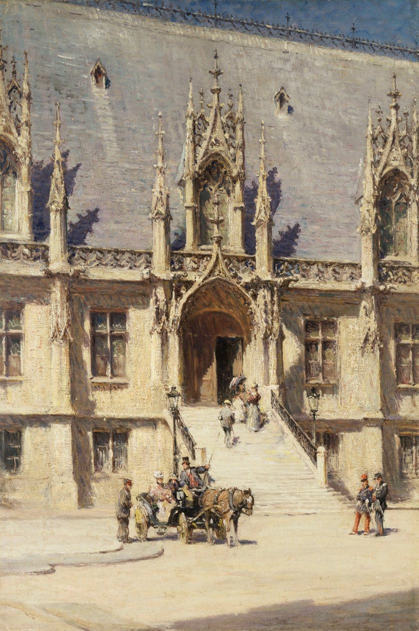 Brugia, Belgia autorstwa Colin Campbell Cooper