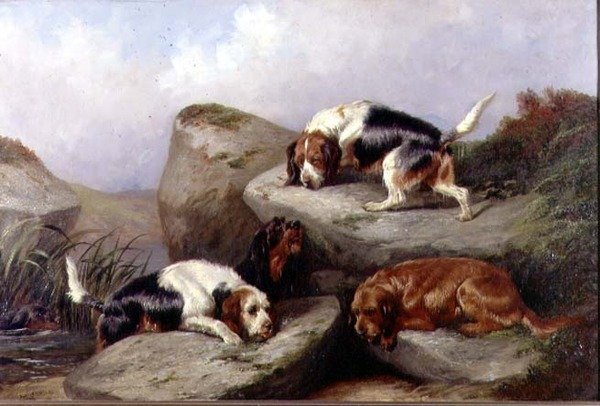 Otterhoundy, 1889 autorstwa Colin Graeme