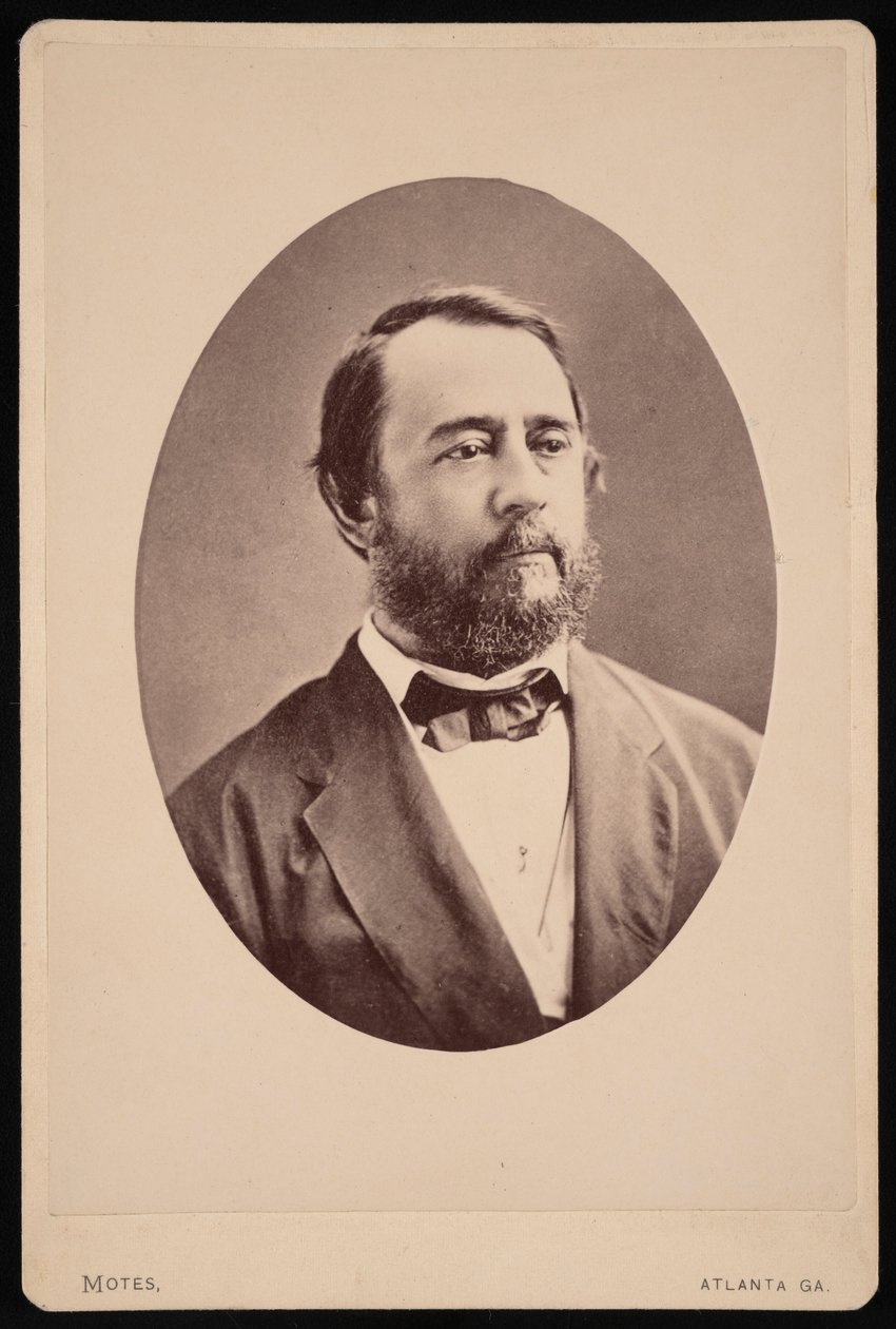 Portret Lucjusza Jeremiaha Gartrella 1821-1891, przed 1881 r. autorstwa Columbus Washington Motes