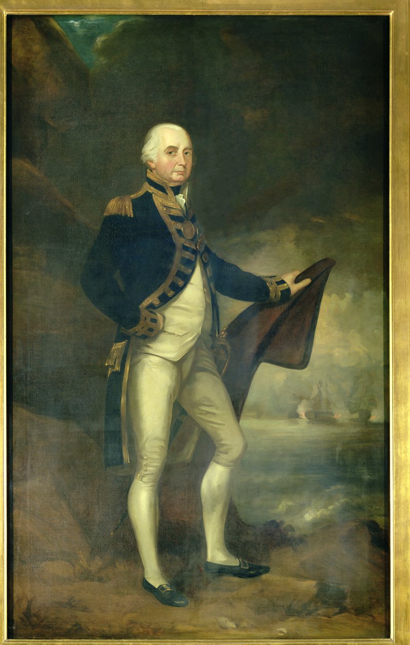Admirał Lord Collingwood (1750-1810) autorstwa Colvin Smith