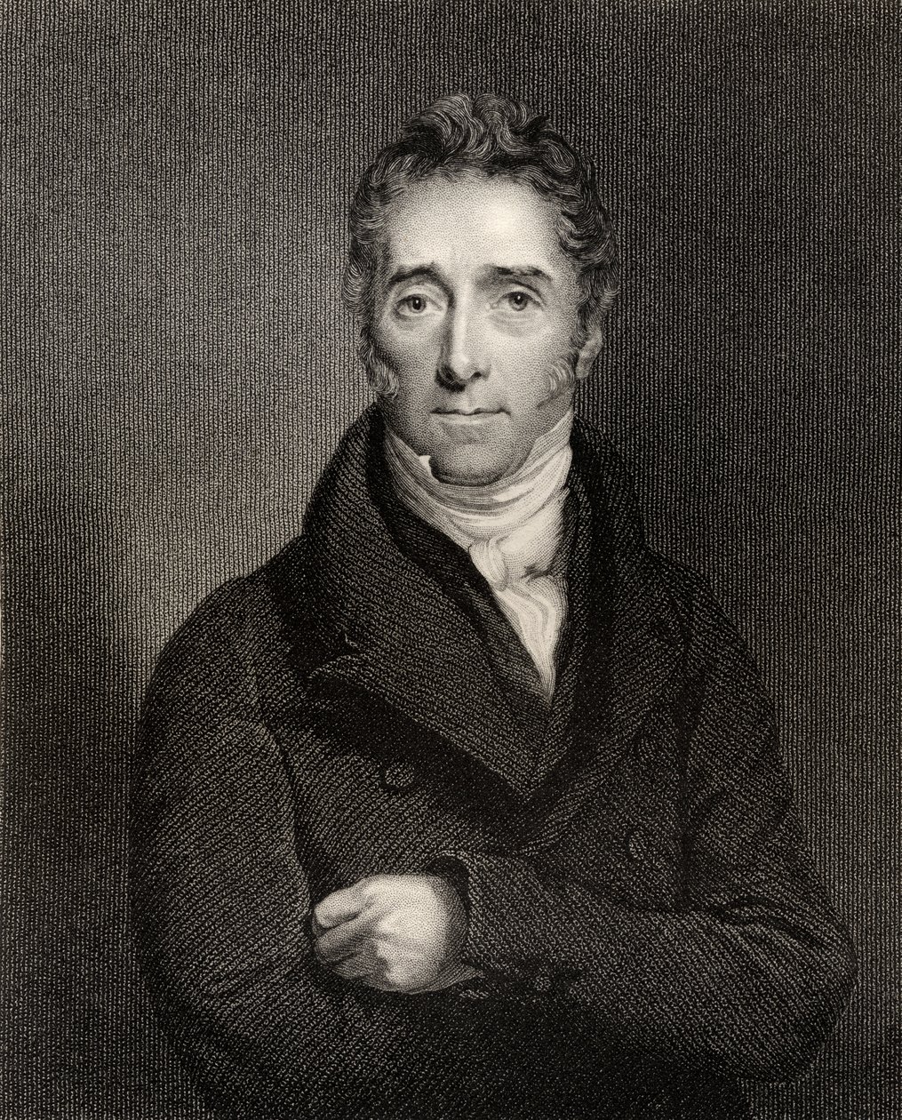Lord Francis Jeffrey, ryty G. Parker, z „Narodowej Galerii Portretów, tom IV”, wydana ok. 1835 autorstwa Colvin Smith