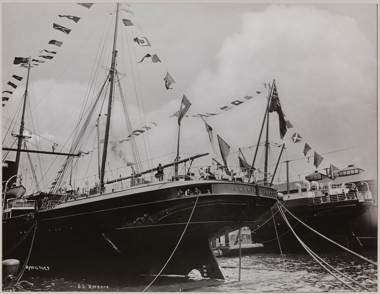 SS „Umbria”, Cunard Line autorstwa Company Byron