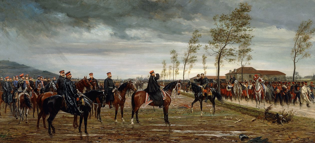 Kapitulacja Metz, 1876 autorstwa Conrad Freyberg