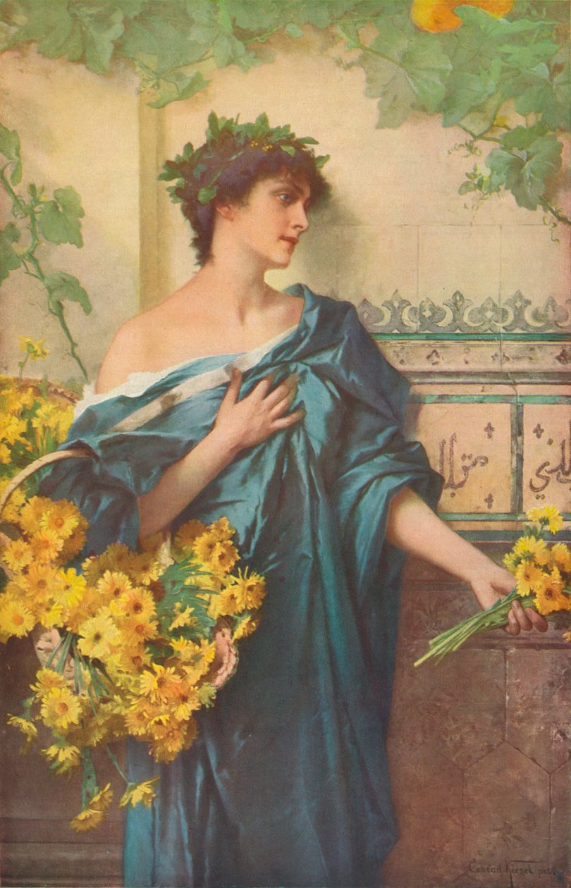 Stokrotki, ok. 1900, 1918 autorstwa Conrad Kiesel