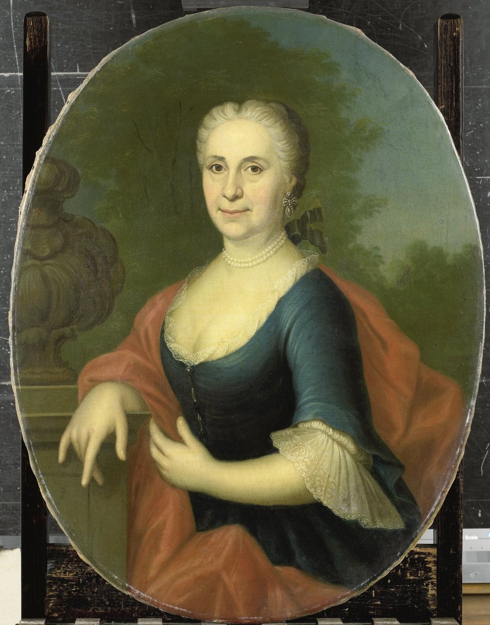 Cornelia van Schuylenburgh (1703-84), żona Diederika van Bleyswijk autorstwa Conrad Kuster