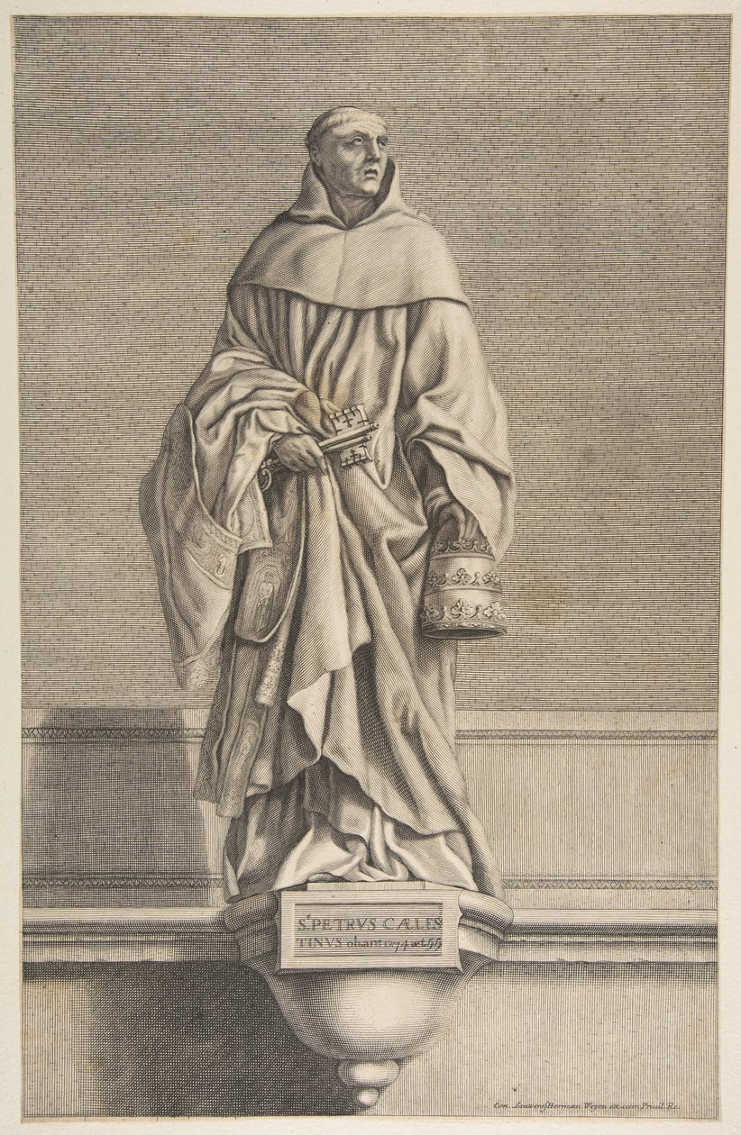 św. Piotra Celestyna. autorstwa Conrad Lauwers