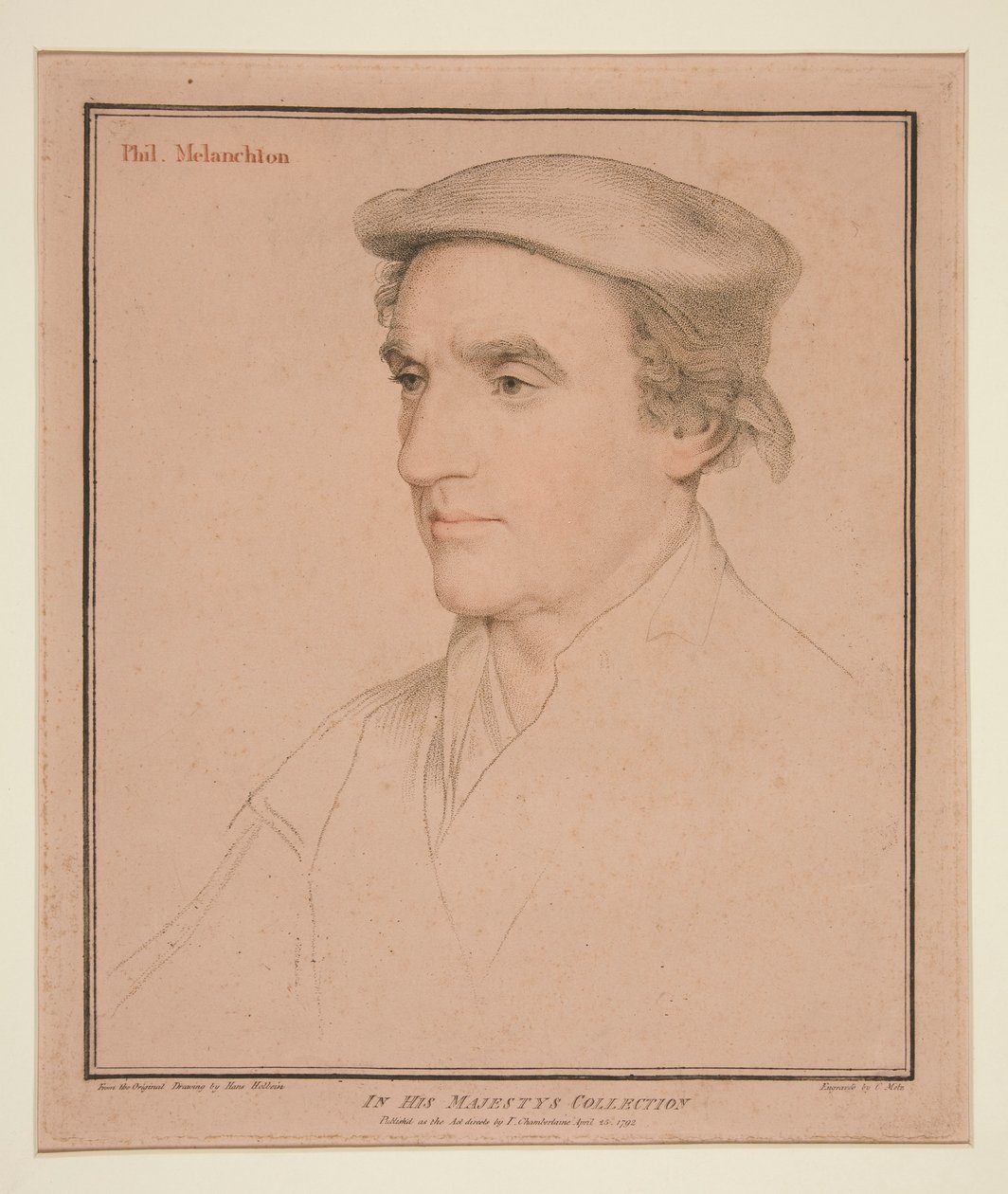 Filipa Melanchtona? 1497-1560 autorstwa Conrad Martin Metz