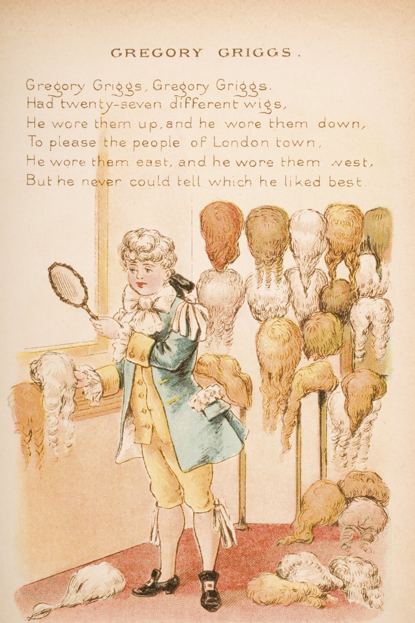 Gregory Griggs, z książki „Old Mother Goose