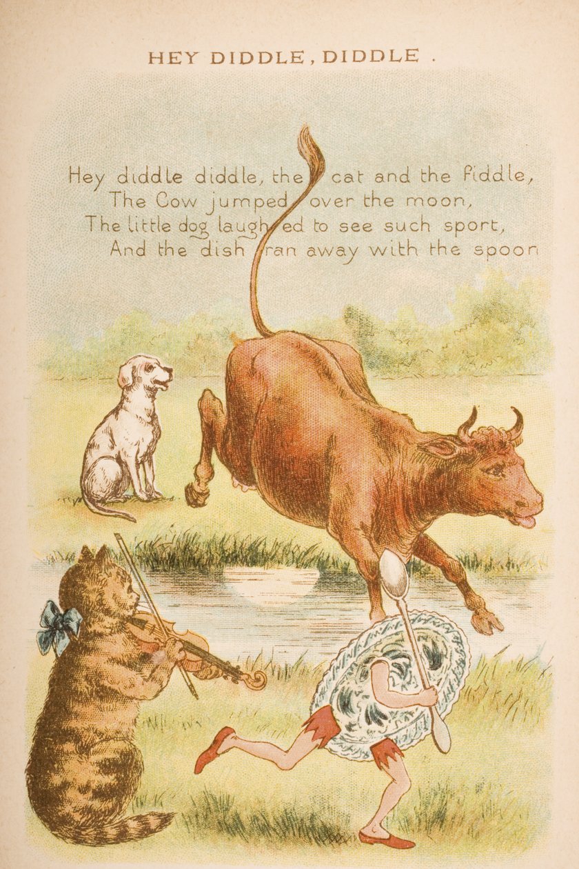 Hey Diddle, Diddle, z "Old Mother Goose