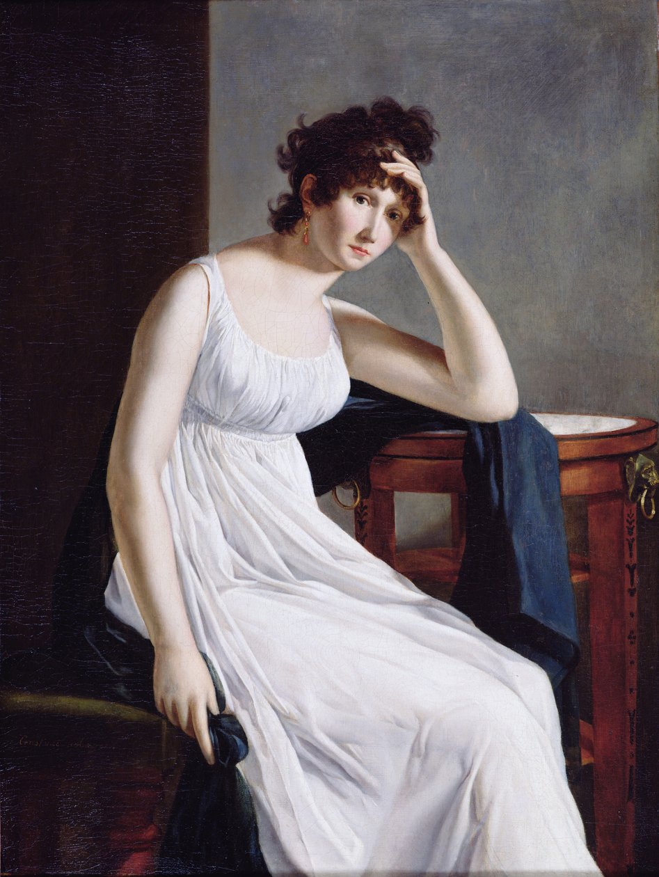 Autoportret, XIX w. autorstwa Constance Mayer