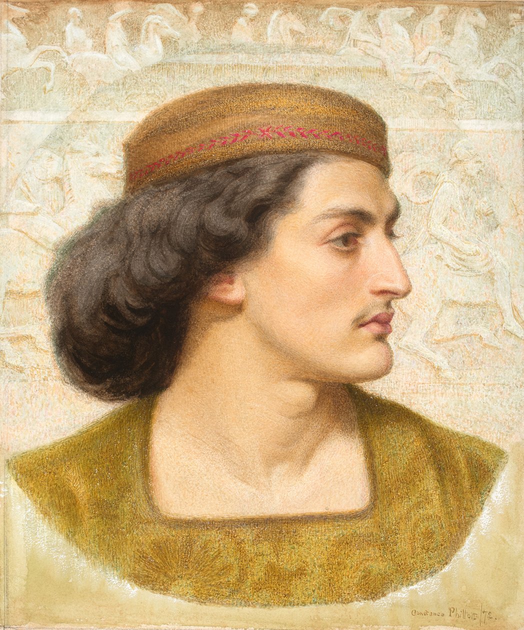 Portret Tito Melemy autorstwa Constance Phillott