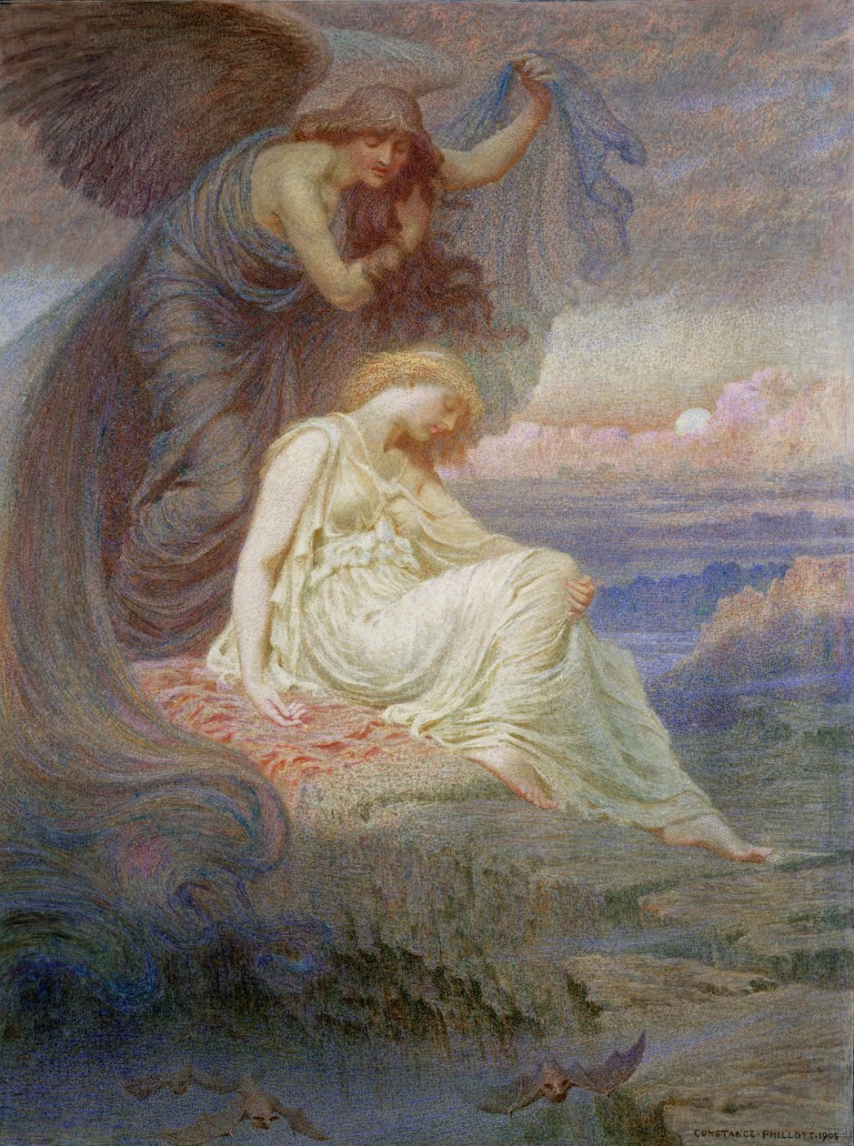 Duch Nocy, 1905 autorstwa Constance Phillott