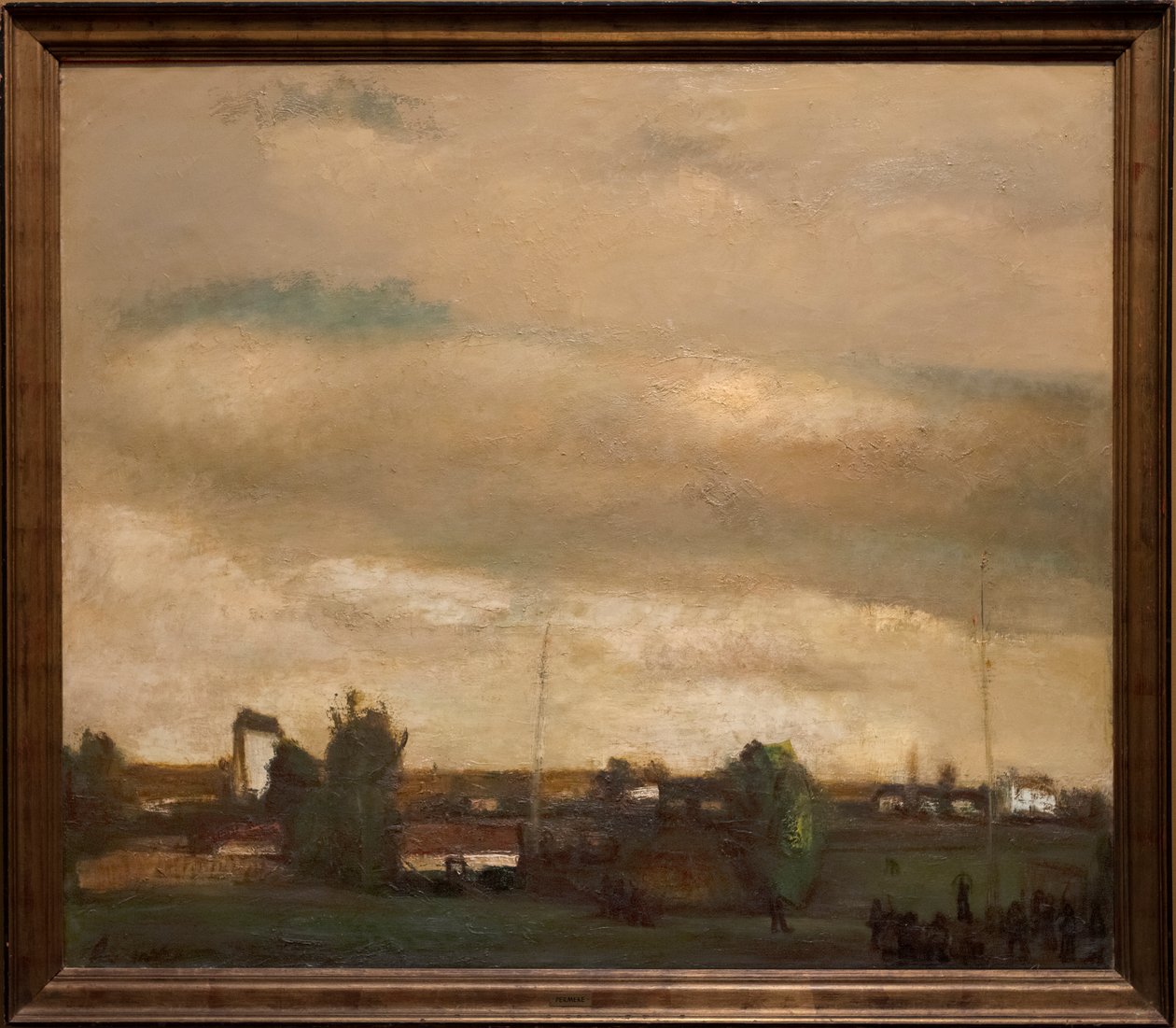 Wioska i łucznictwo autorstwa Constant Permeke