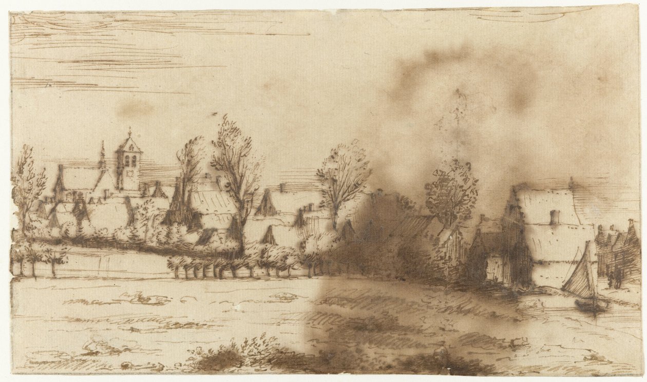 Roosendaal Roosendael (tytuł na obiekcie) autorstwa Constantijn Huygens (II)