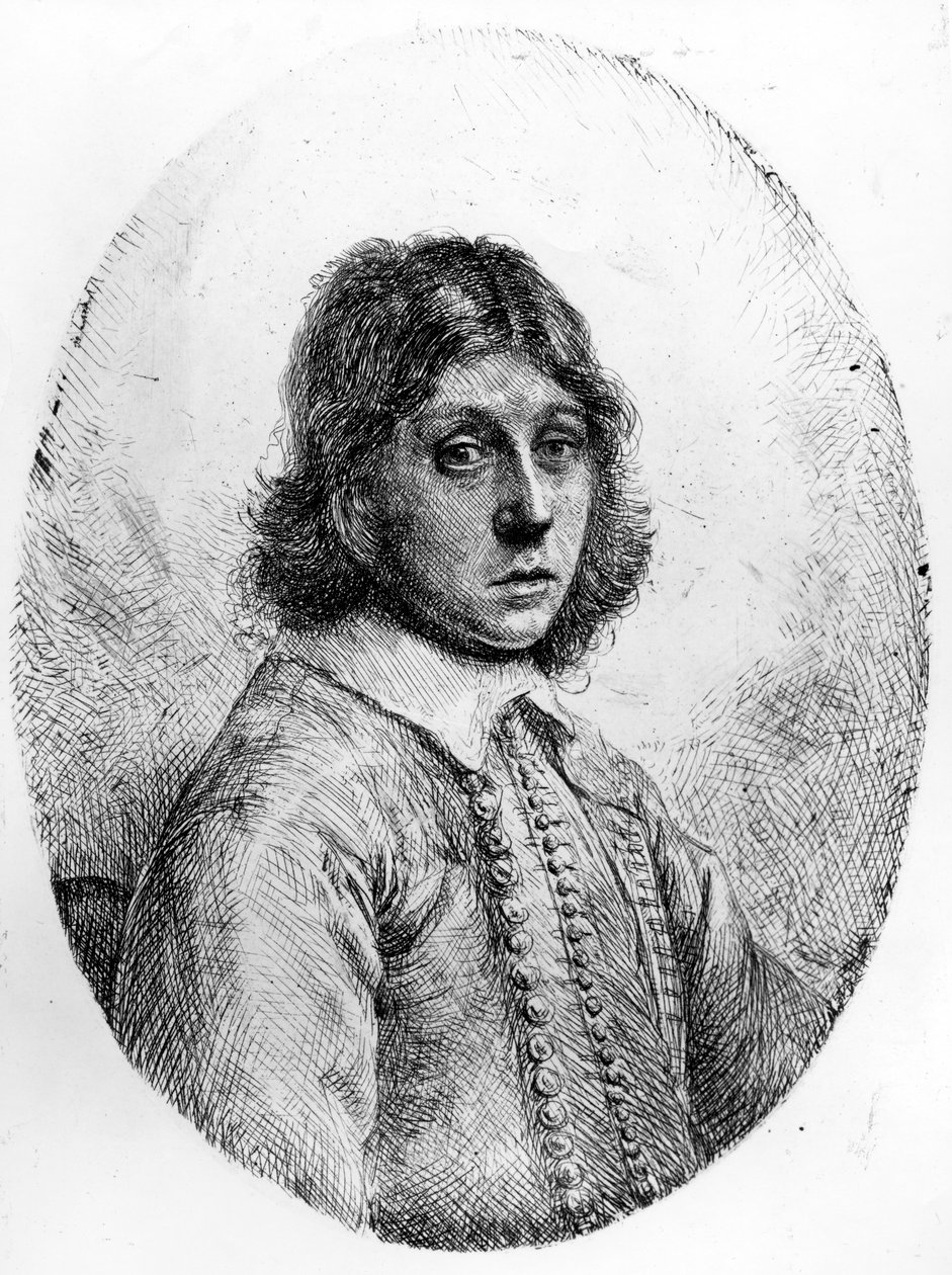 Mężczyzna w owalu, ok.1641-80 autorstwa Constantin Daniel van Renesse