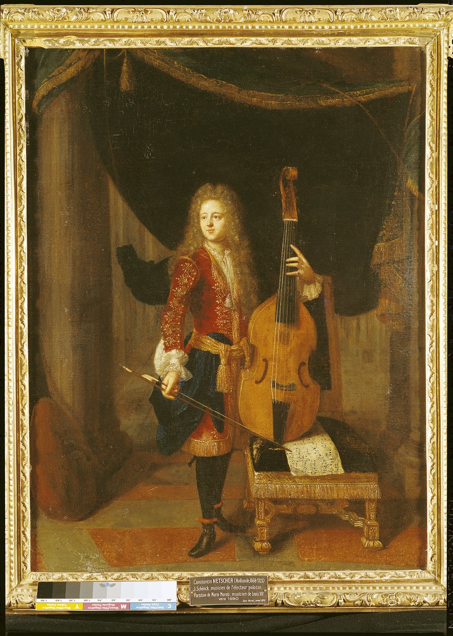 Portret Johanna Schencka (1660-1712) autorstwa Constantin Netscher