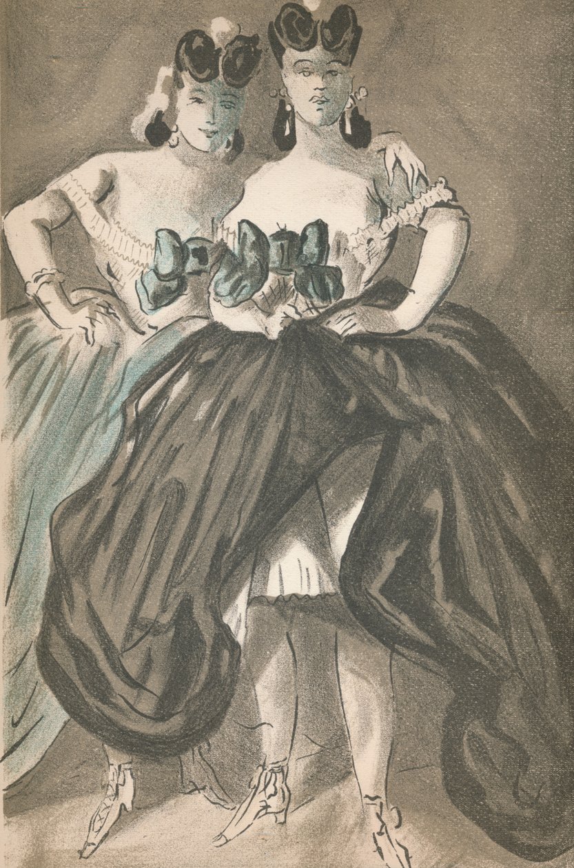 Portret autorstwa Constantina Guys, c1860, 1939 autorstwa Constantin Guys