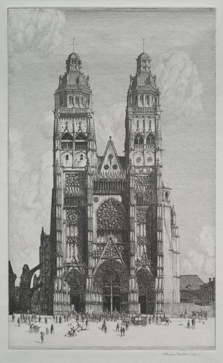 St. Gatien, Wycieczki autorstwa Constantin Guys