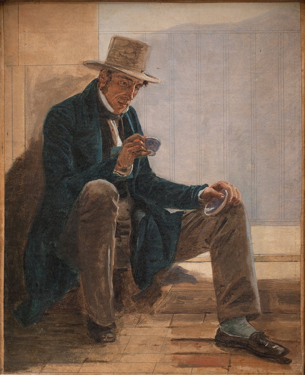 Martinus Rørbye autorstwa Constantin Hansen