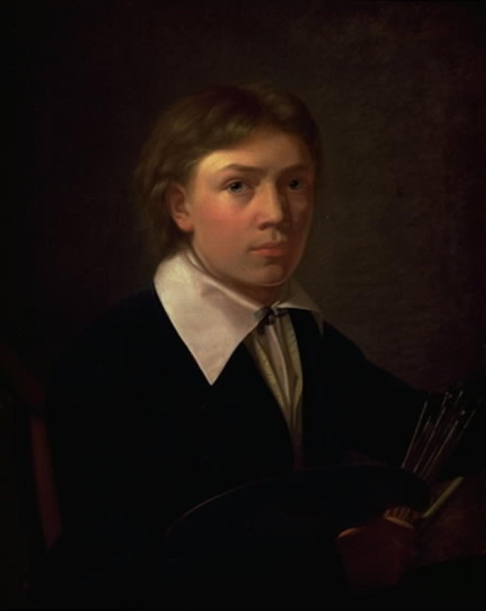Autoportret autorstwa Constantin Hansen