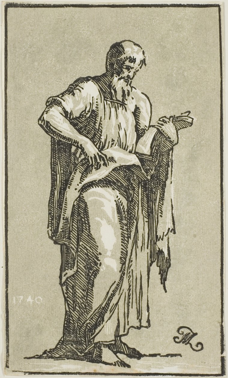Apostoł autorstwa Conte Antonio Maria Zanetti the Elder