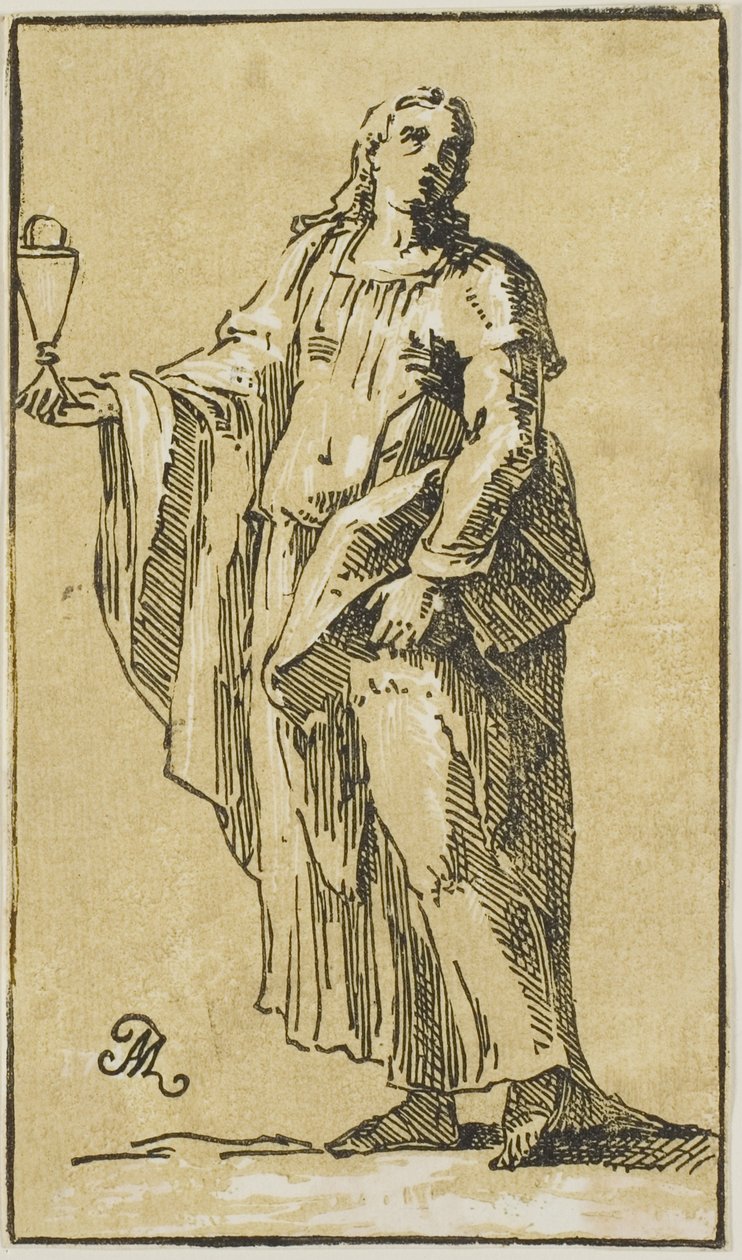 Jan Ewangelista autorstwa Conte Antonio Maria Zanetti the Elder