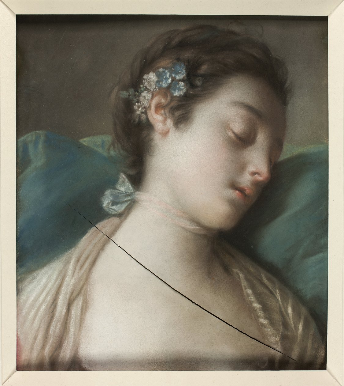 Śpiąca dziewczyna autorstwa Conte Pietro Antonio Rotari