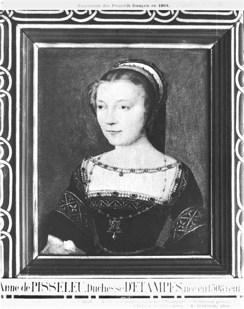 Anna de Pisseleu (1508-80) księżna Etampes, ok.1448 autorstwa Corneille de Lyon