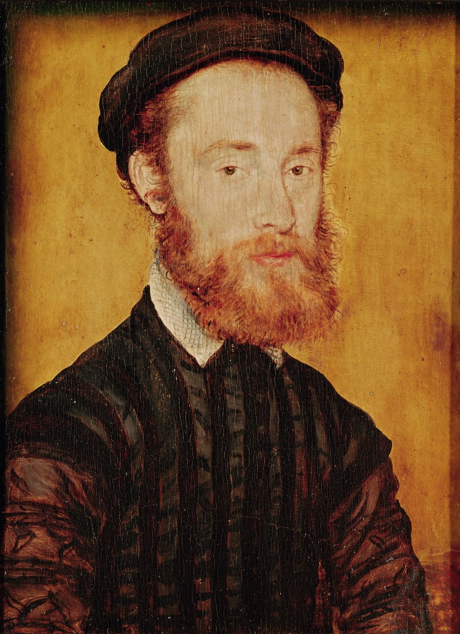 Portret mężczyzny o blond włosach autorstwa Corneille de Lyon