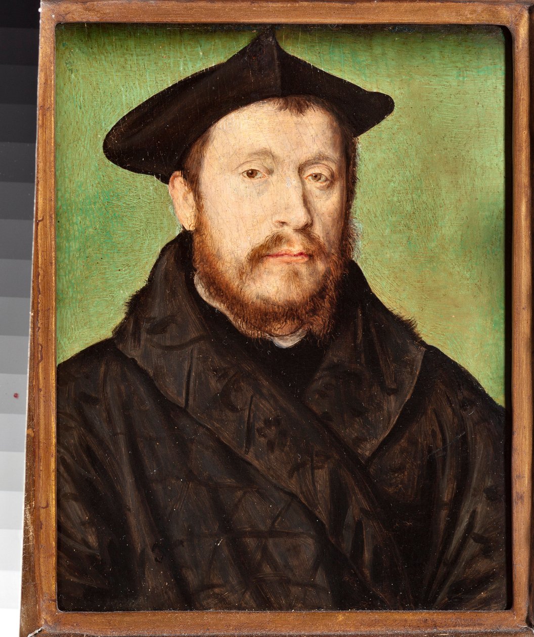 Portret mężczyzny Obraz Corneille de Lyon (1500-1575) autorstwa Corneille de Lyon