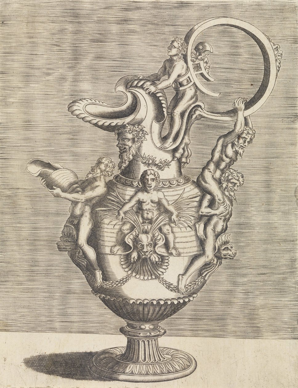Ewer z uchwytem autorstwa Cornelis Floris Ii