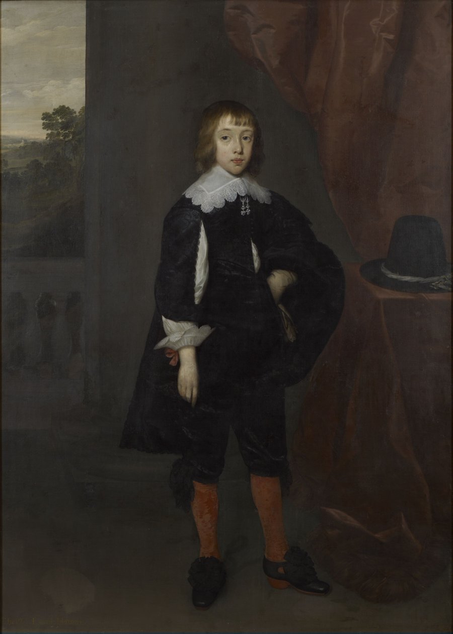 Portret Christophera Hattona autorstwa Cornelis Janssens van Ceulen