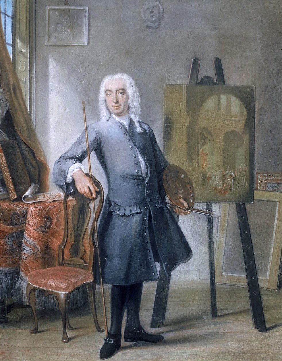 Autoportret autorstwa Cornelis Troost