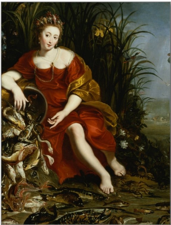Alegoria Wody autorstwa Cornelis de Vos