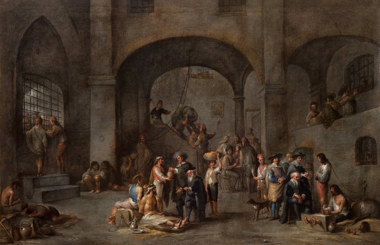 Odwiedzić Uwięzionych autorstwa Cornelis de Wael