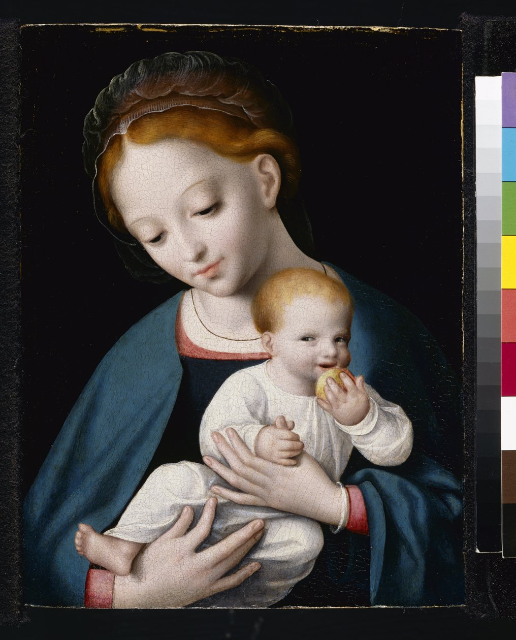 Dziewica i Dziecko autorstwa Cornelis van Cleve