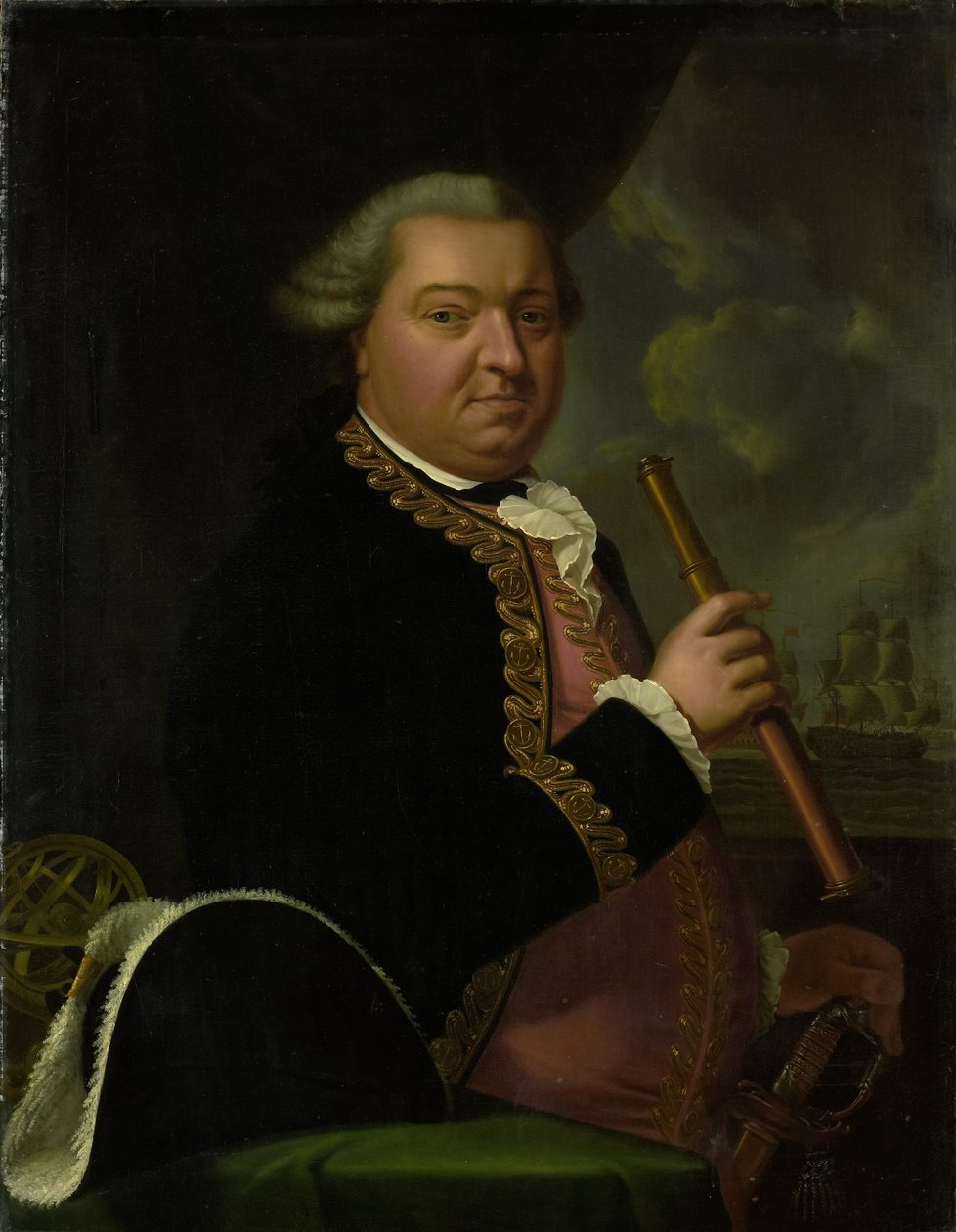 Portret Willema Crula (1721-1781) autorstwa Cornelis van Cuylenburgh