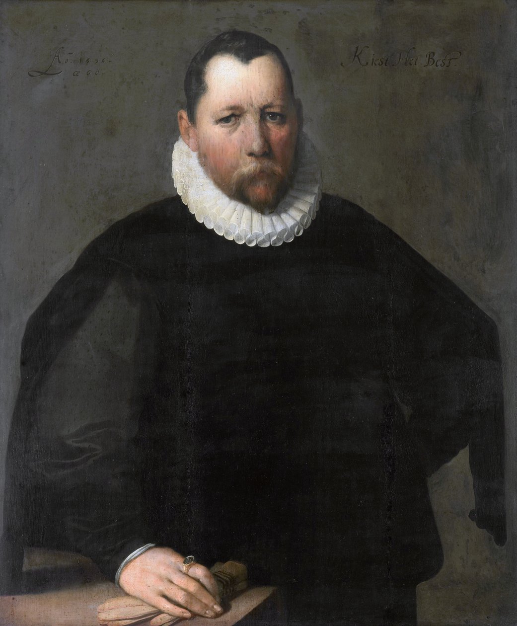 Portret Pietera Jansza. Wybierz (1536-1597) autorstwa Cornelis van Haarlem