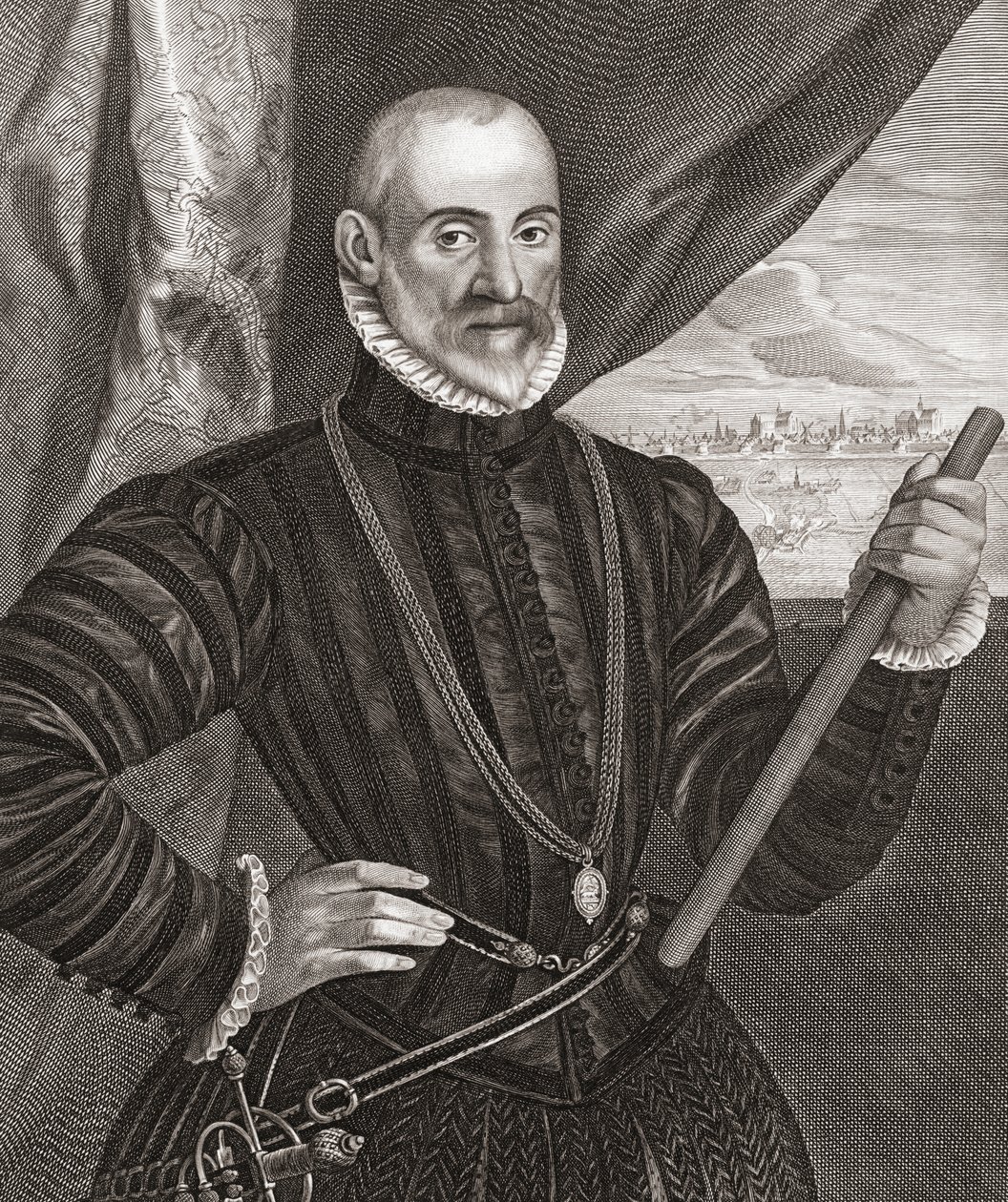 Francisco de Valdez. Portret. autorstwa Cornelis (after) Visscher