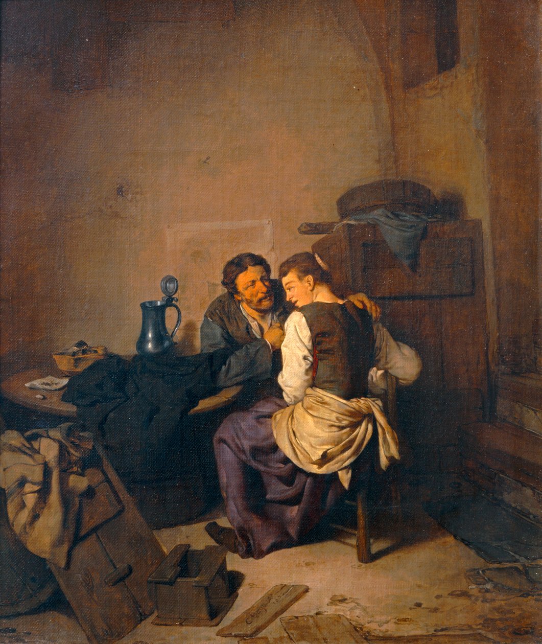 Interieur rustique - rustykalne wnętrze ... autorstwa Cornelis Bega