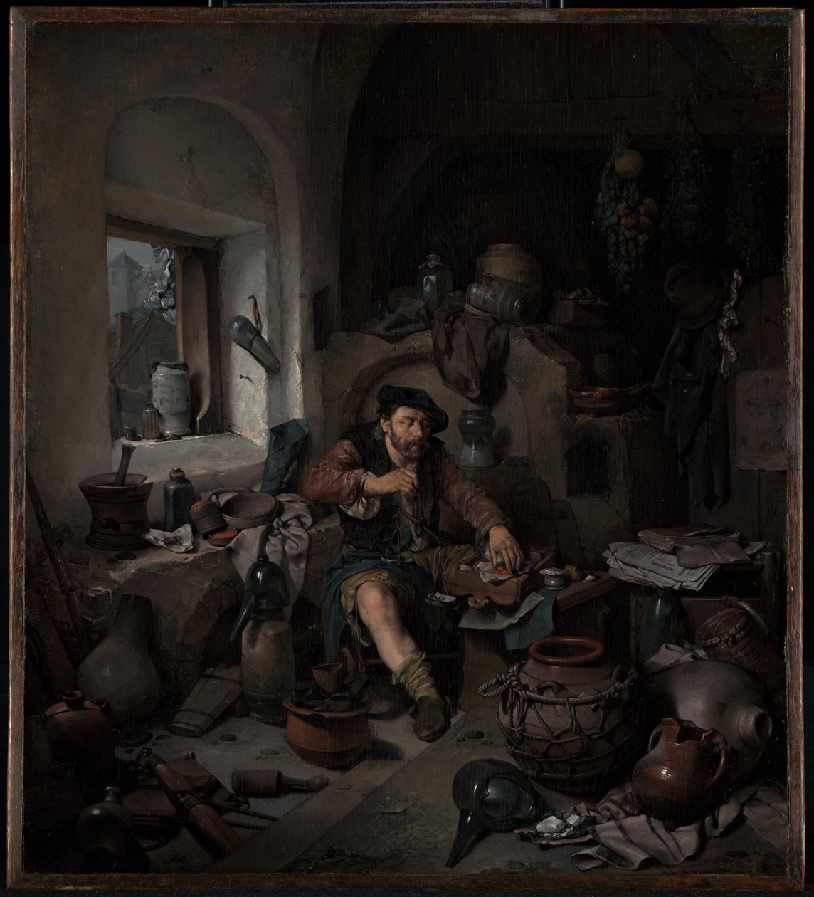 Alchemik autorstwa Cornelis Pietersz Bega