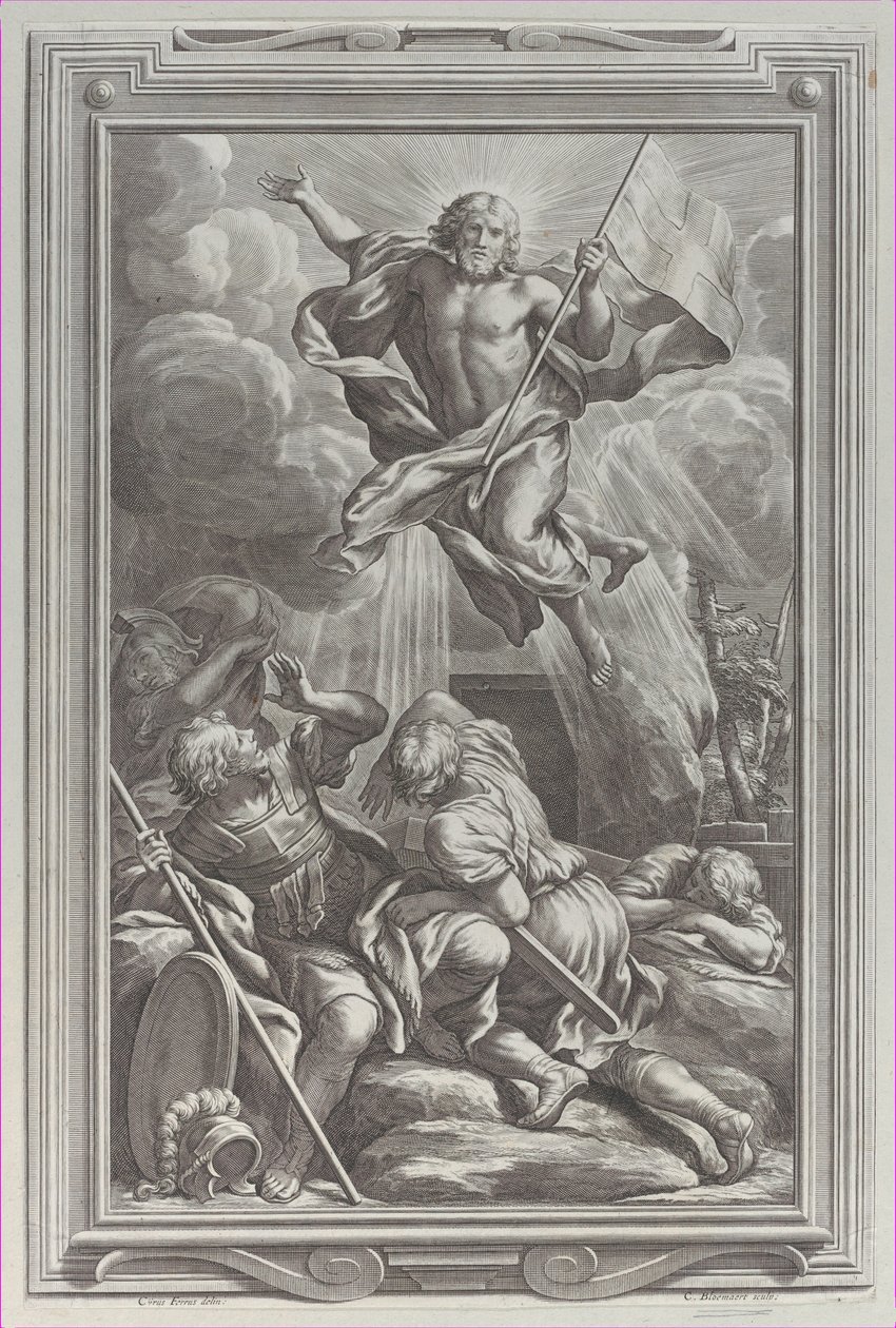 Zmartwychwstanie, 1662. autorstwa Cornelis Bloemaert