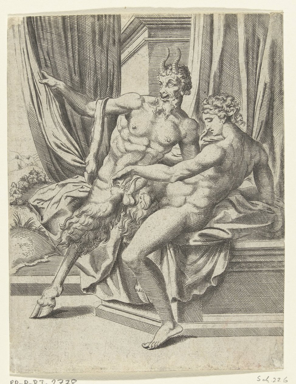 Jowisz i Antiope Miłosne przygody Jowisza (tytuł serii) autorstwa Cornelis Bos
