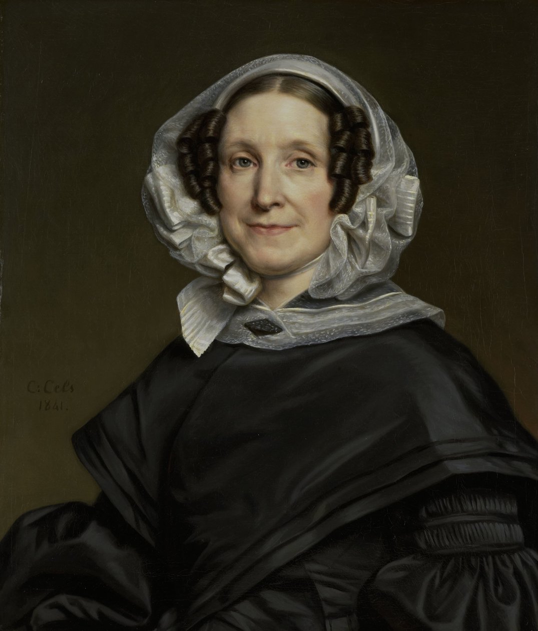 Aryna Garnka (1786-1850). Żona N.J.A.C. Hoffmanna autorstwa Cornelis Cels (signed by artist)
