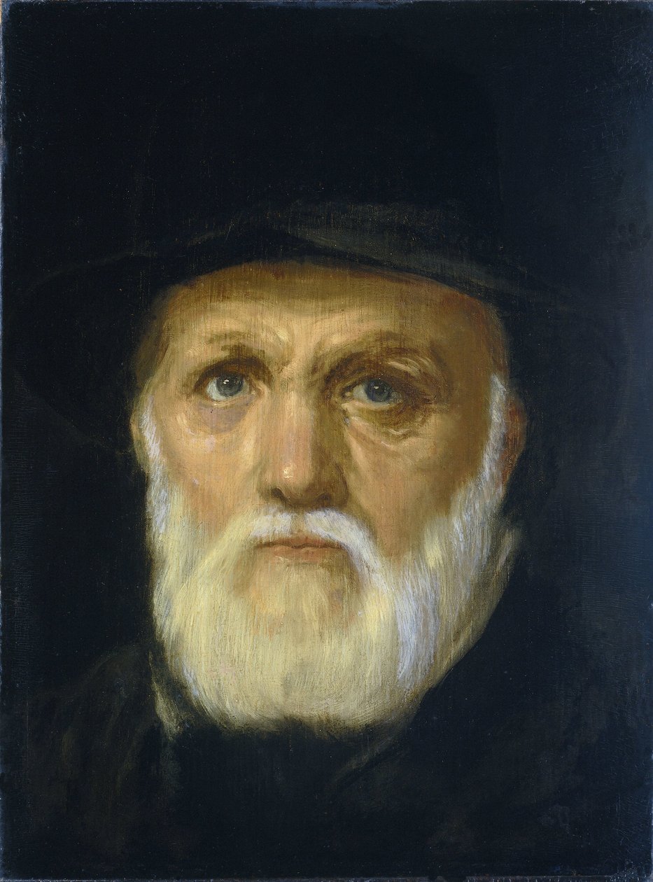 Dirck Volkertsz Coornhert (1522-90). Pisarz i grawer autorstwa Cornelis Cornelisz. van Haarlem (copy after)
