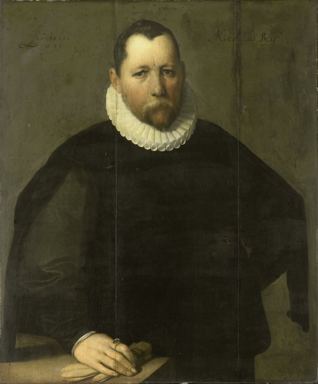 Pieter Jansz Kies (ok. 1536-97). Burmistrz Haarlemu autorstwa Cornelis Cornelisz. van Haarlem